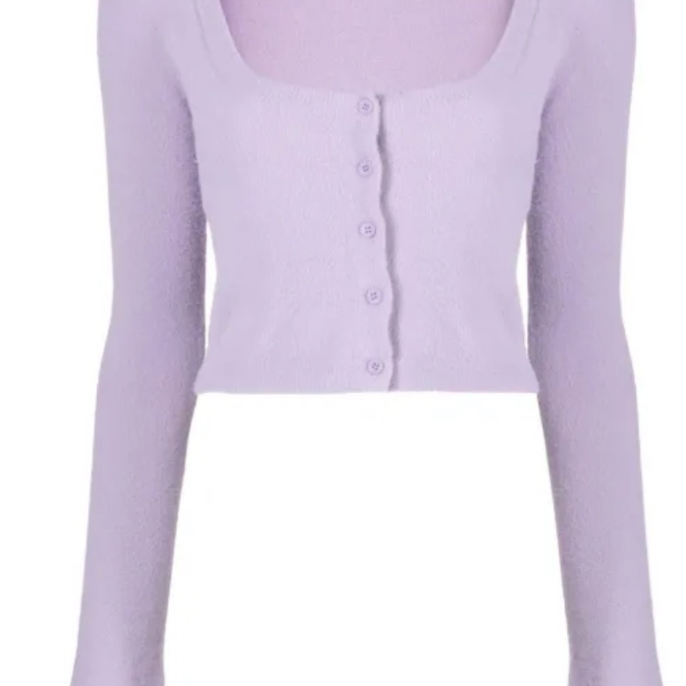 Danielle Guizio Lavender sweater skirt set NWOT - Picture 3 of 10